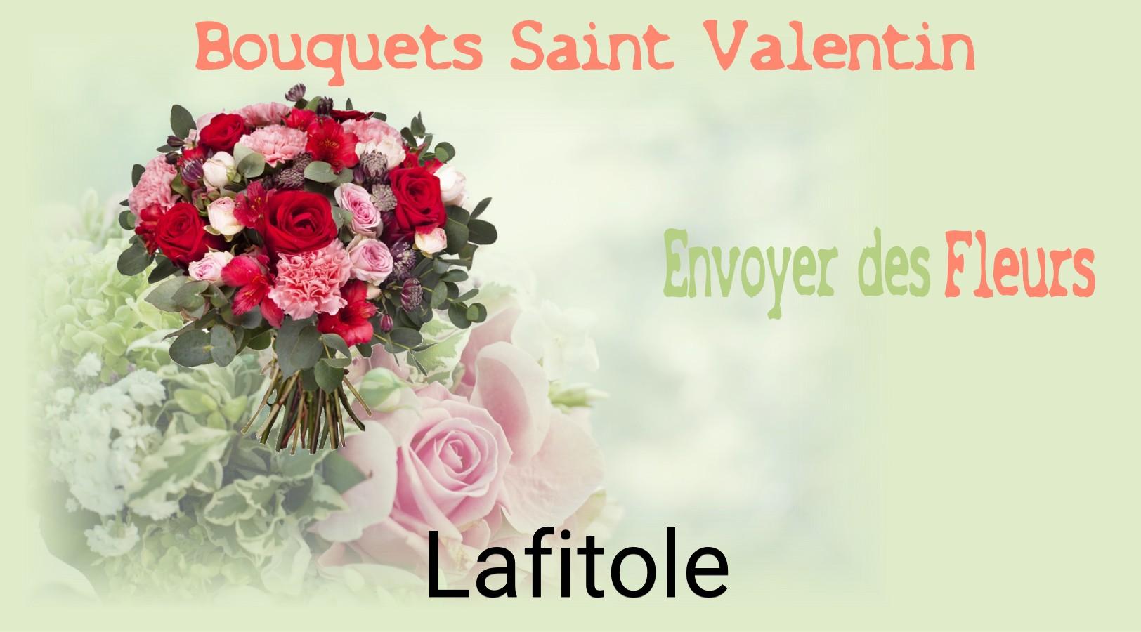 Roses de Saint-Valentin livrées à Lafitole